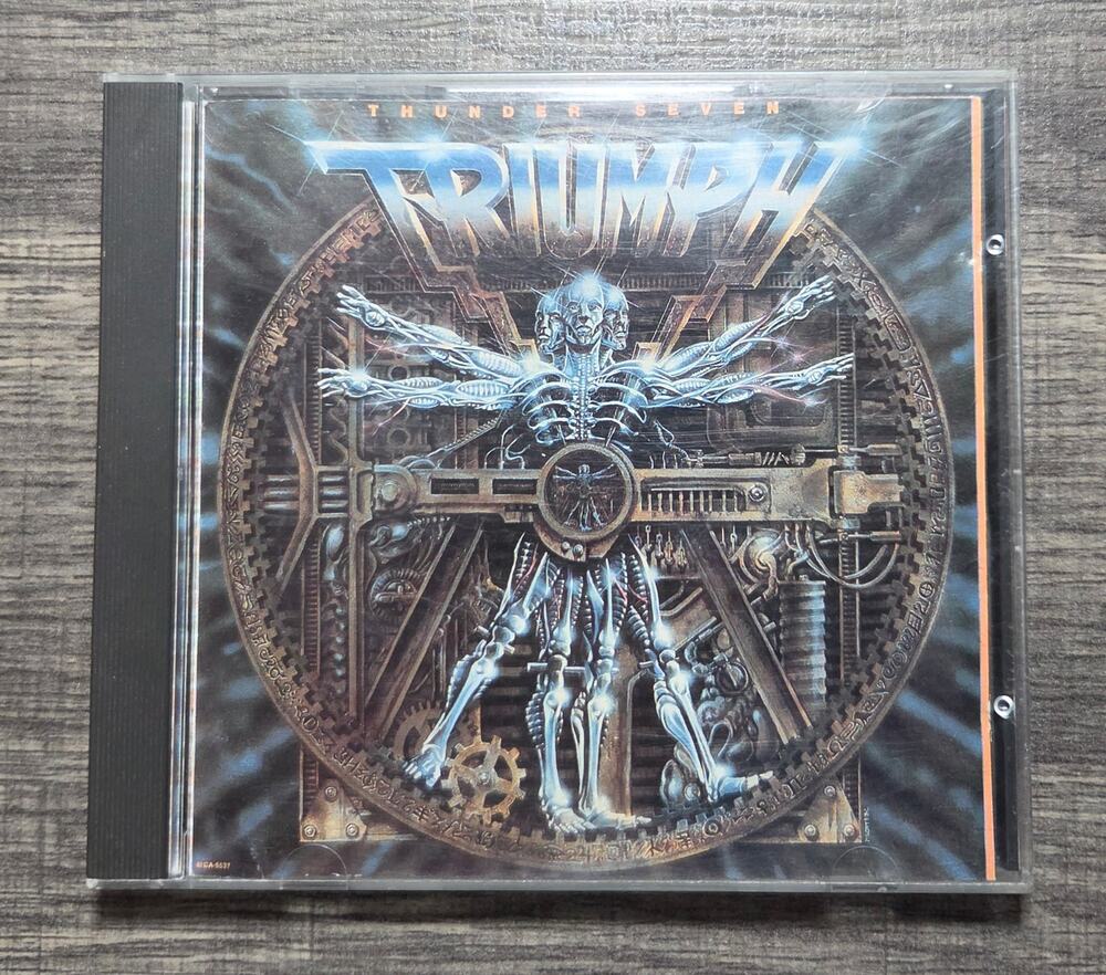 Triumph Thunder Seven Tested Metal CD MCA 1984-1985 VG Pre-owned